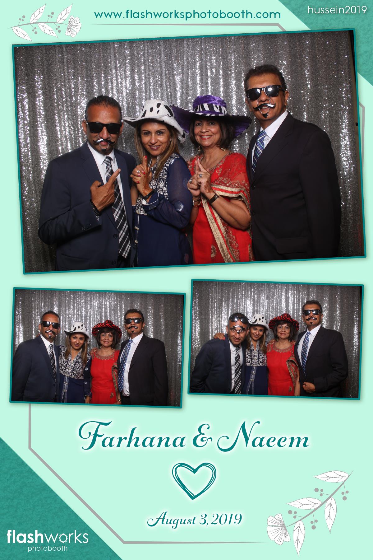 Farhana and Naeem Wedding | View more photos from the event at gallery.flashworksphotobooth.com/u/FlashworksPhotoboothInc/Farhana-and-Naeem-Wedding